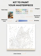 Floral Mosaic Majesty