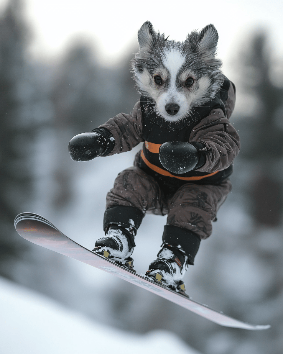 Snowboard Airborn