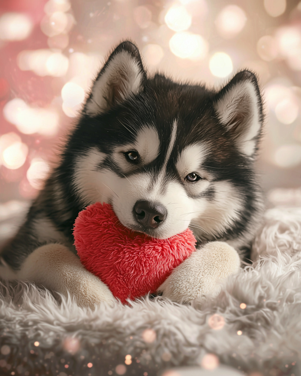 Plush Heart Valentine