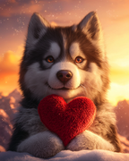 Heartfelt Sunset
