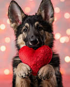 Valentine Heart Holder