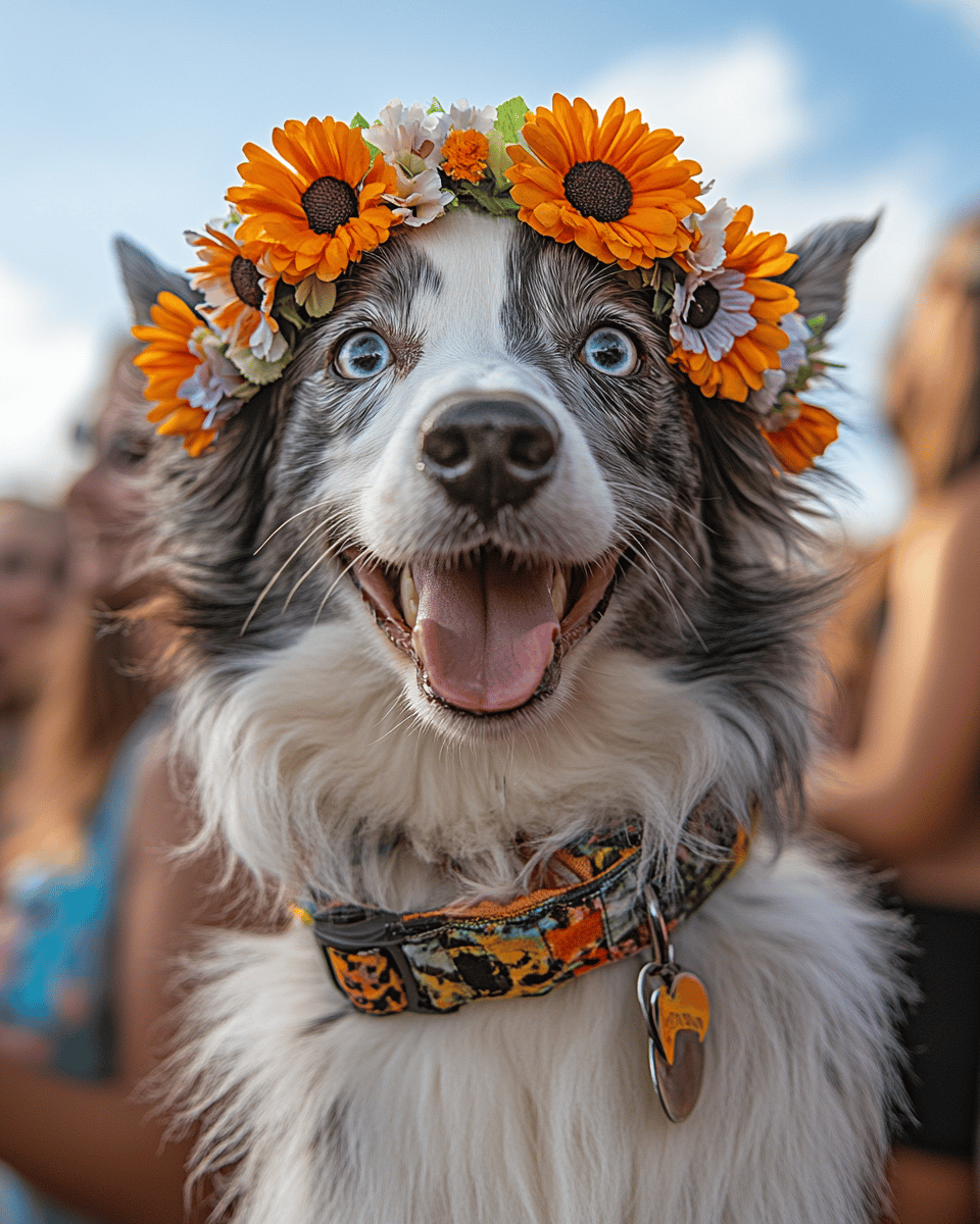 Sunflower Festival Pup