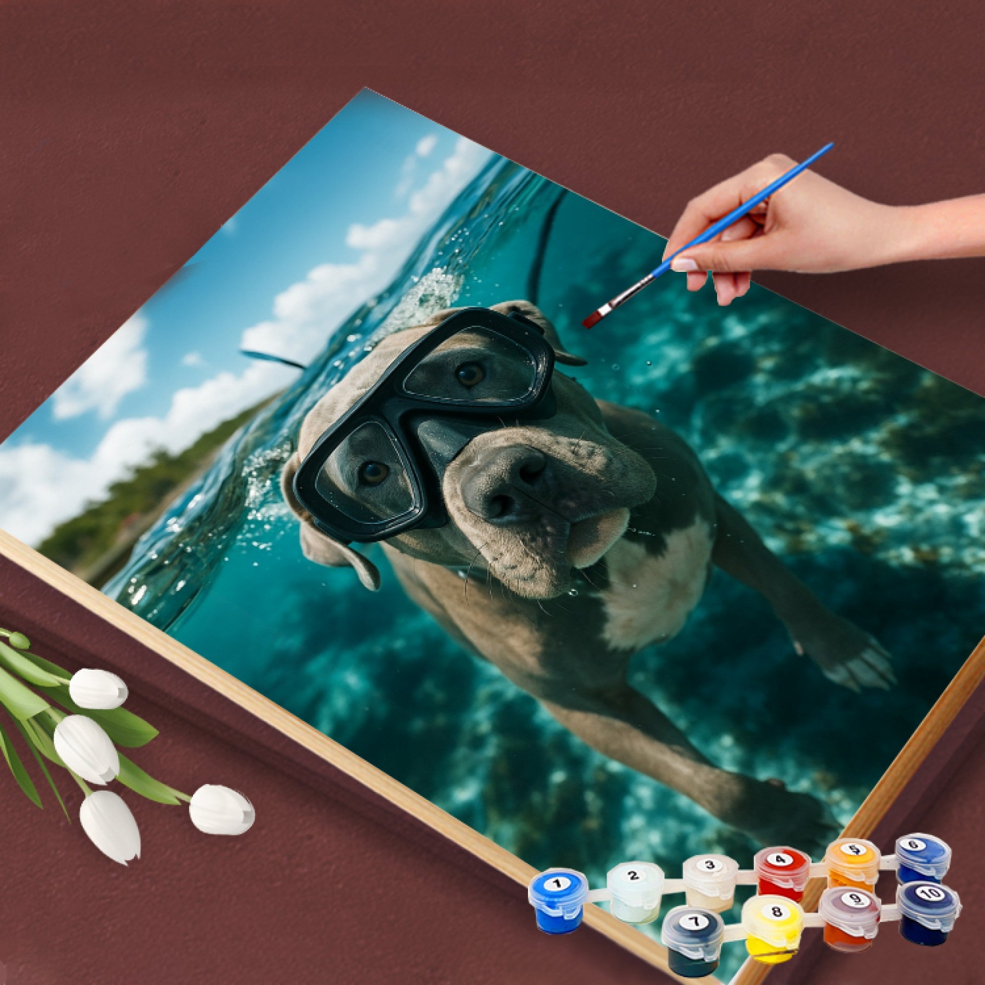 Caribbean Scuba Diver