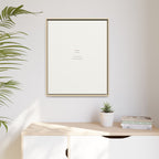 Custom Canvas Framed 24x30 (7433381e)