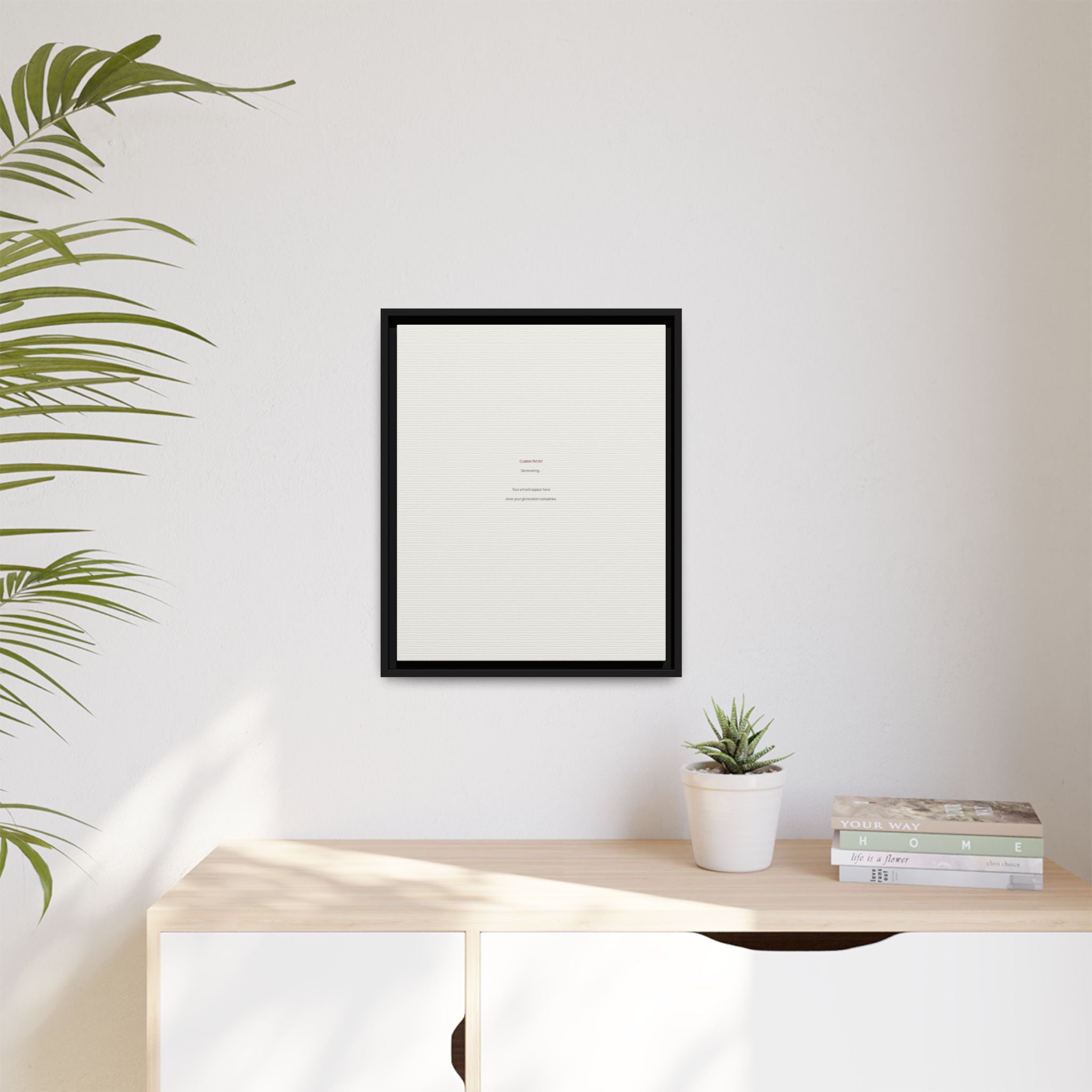 Custom Canvas Framed 16x20 (7433381e)