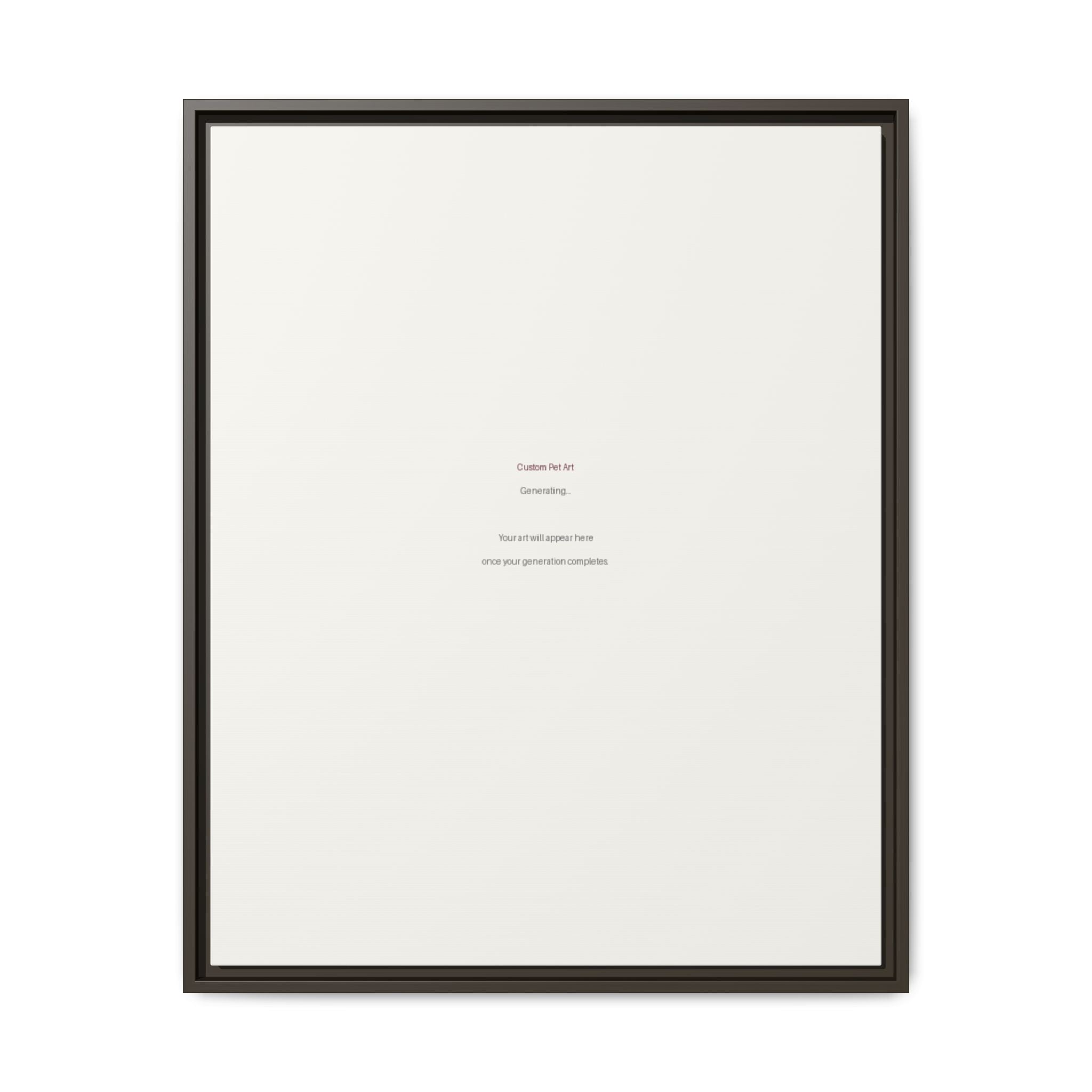 Custom Canvas Framed 24x30 (486de37b)