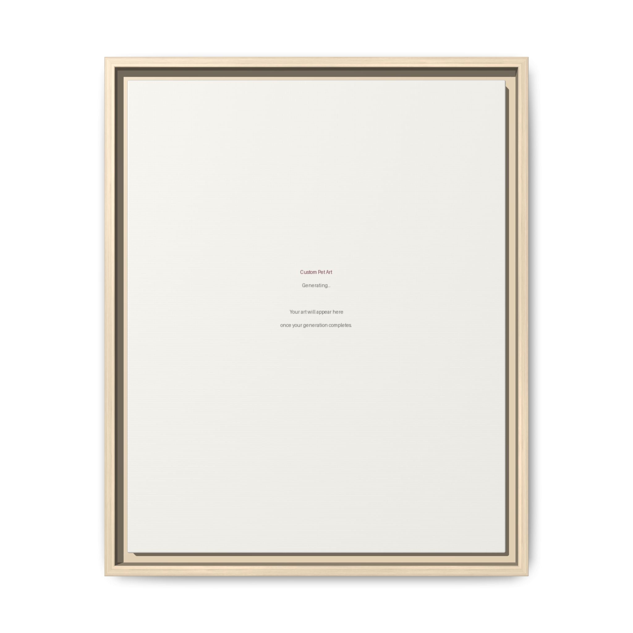Custom Canvas Framed 16x20 (7433381e)
