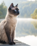 Misty Dock Gaze