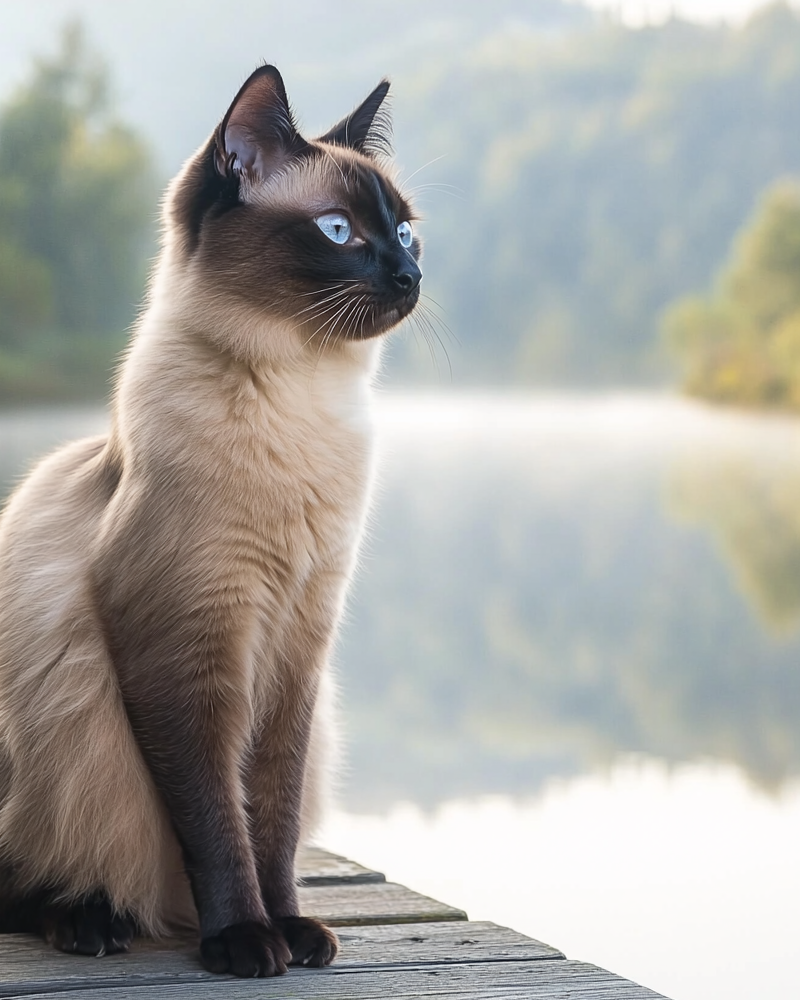 Misty Dock Gaze