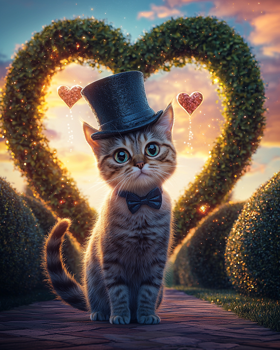 Valentine Top Hat