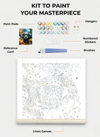 Scuba Adventure Paint By Numbers Kit