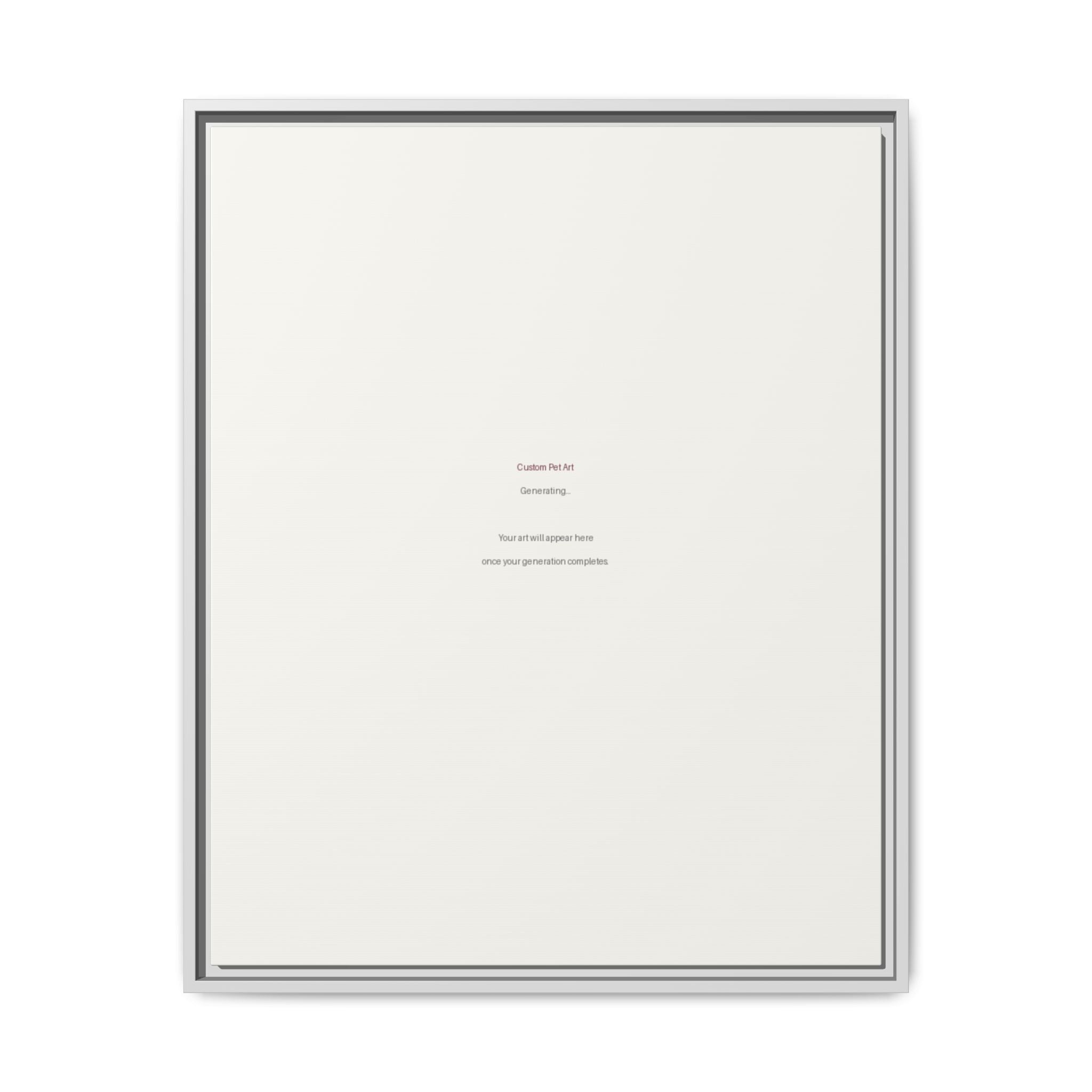 Custom Canvas Framed 24x30 (7433381e)