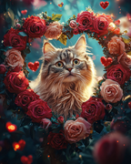 Rose Wreath Peeker