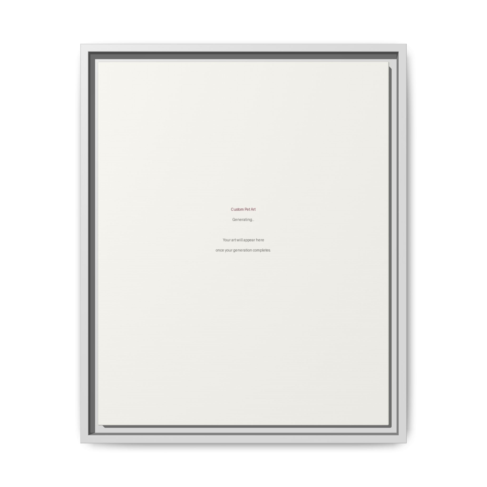 Custom Canvas Framed 16x20 (486de37b)