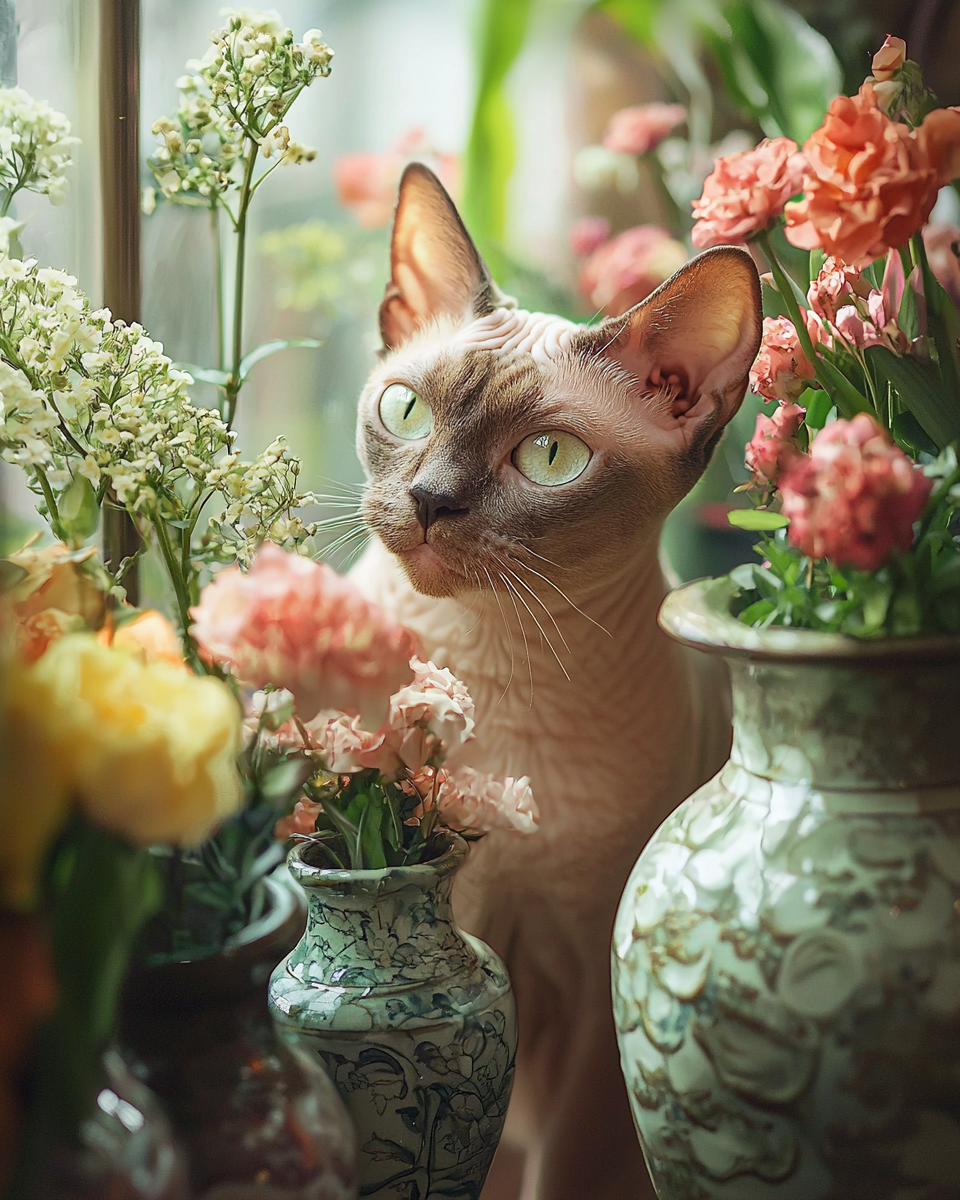 Floral Window Muse