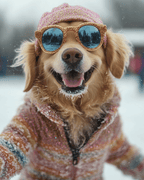 Glitter Sled Chic