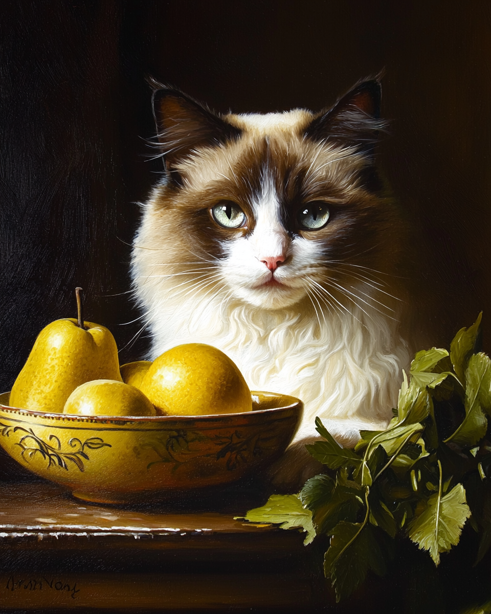 Pear Still Life Muse