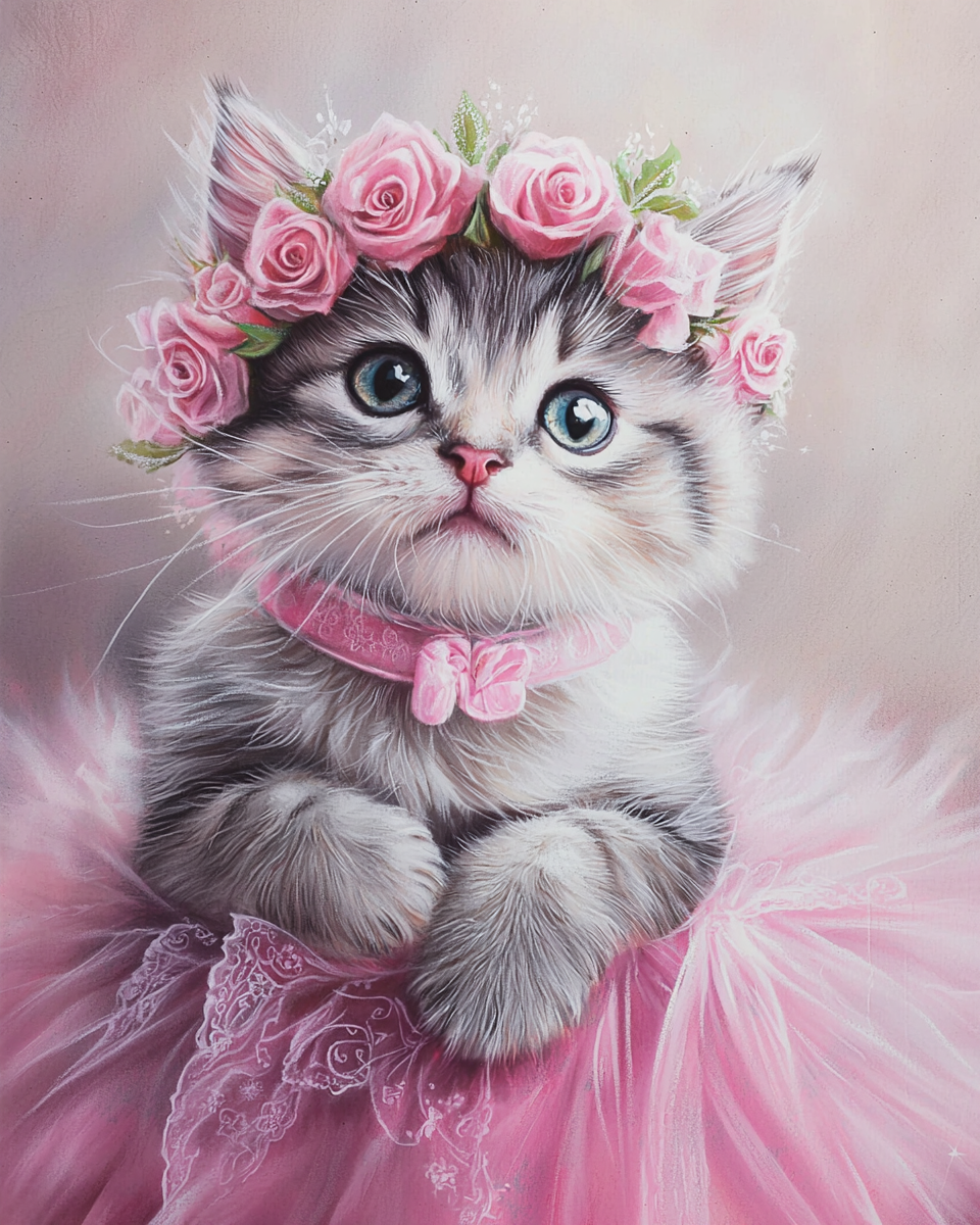 Rose Tutu Ballerina