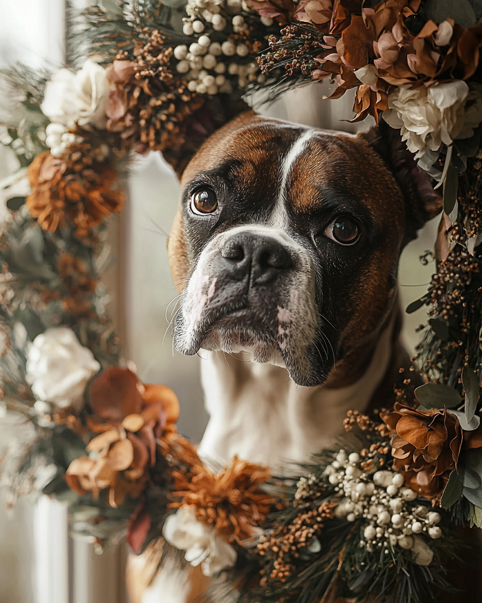Winter Wreath Gaze