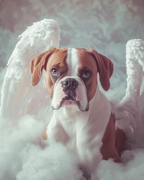 Angel On Clouds Paint By Numbers