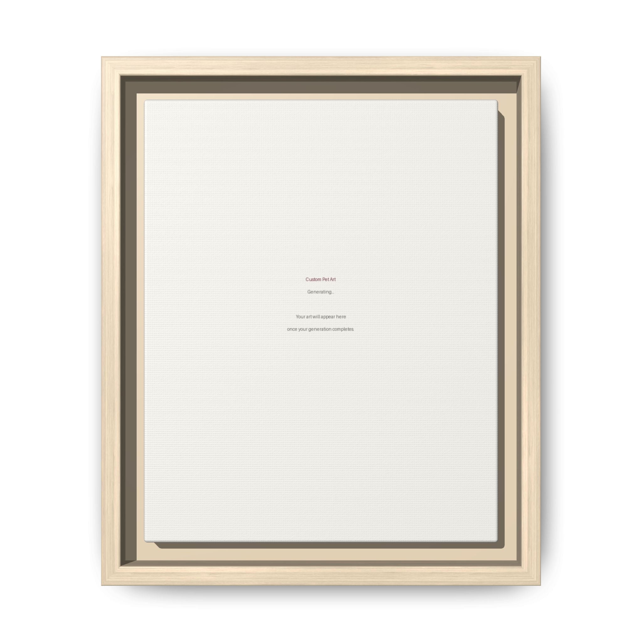 Custom Canvas Framed 8x10 (29e3b14b)