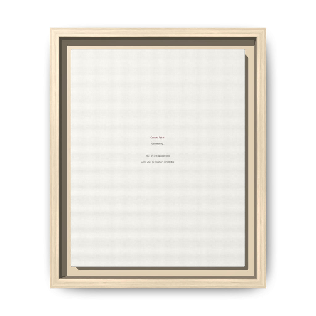 Custom Canvas Framed 8x10 (a9742bd2)