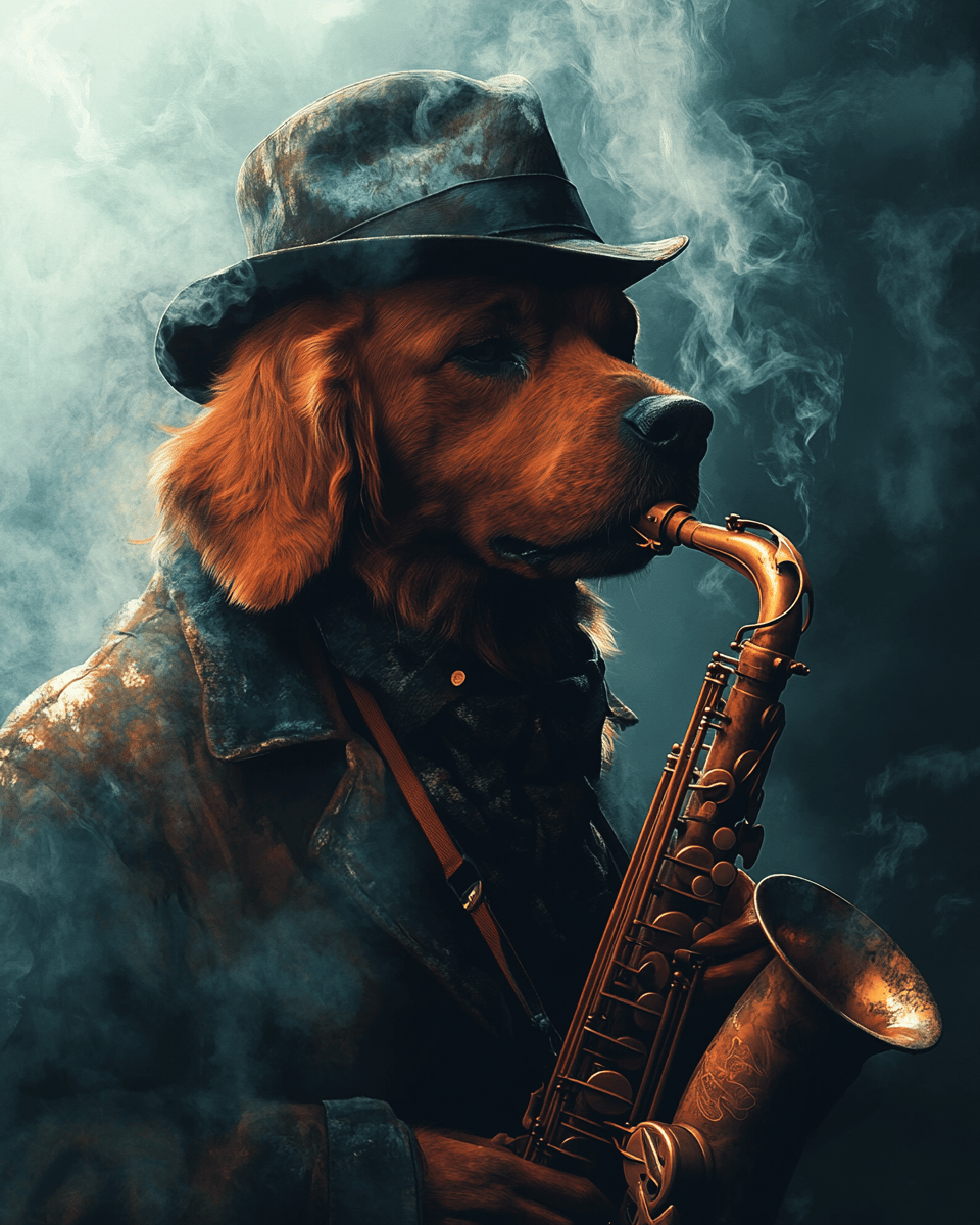 Saxophone Noir