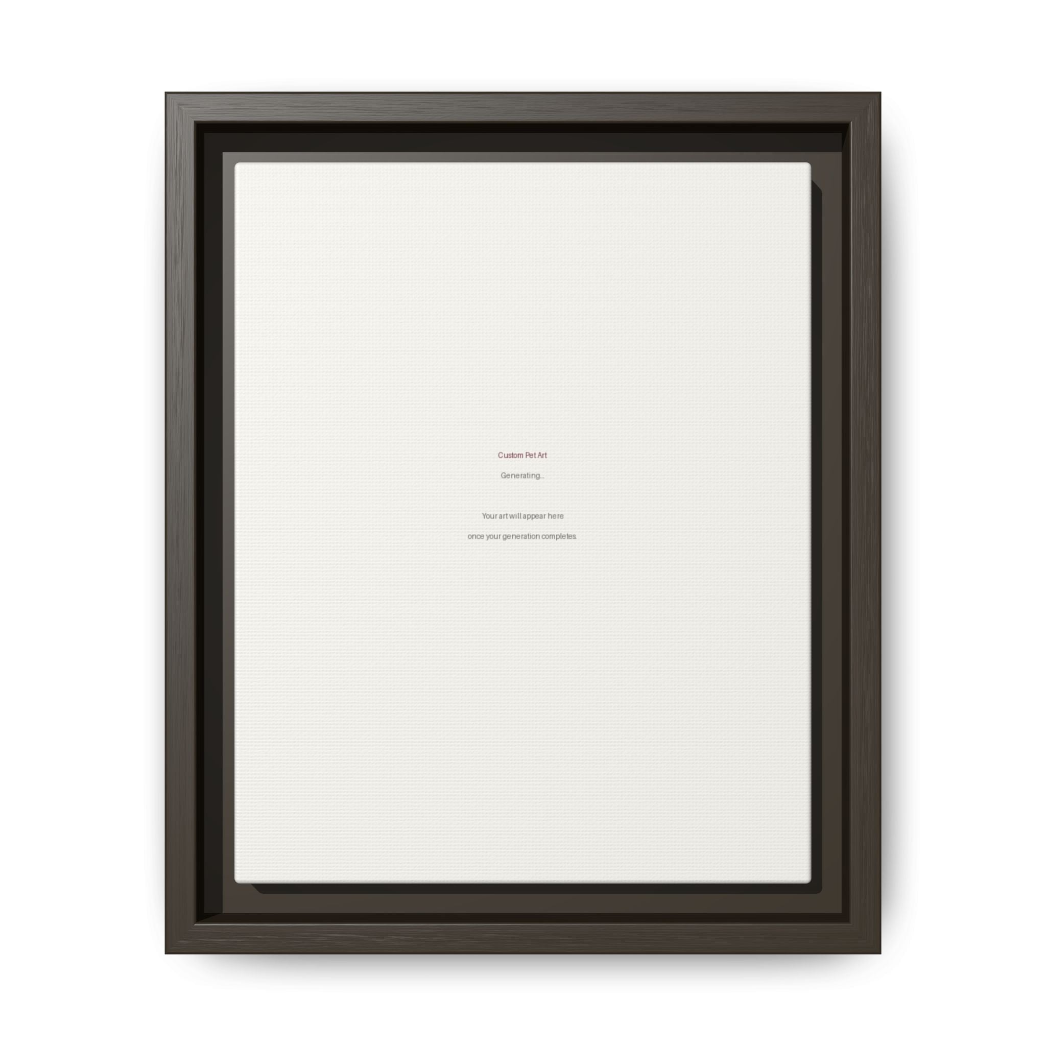 Custom Canvas Framed 8x10 (0aad4d43)