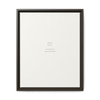 Custom Canvas Framed 16x20 (0aad4d43)
