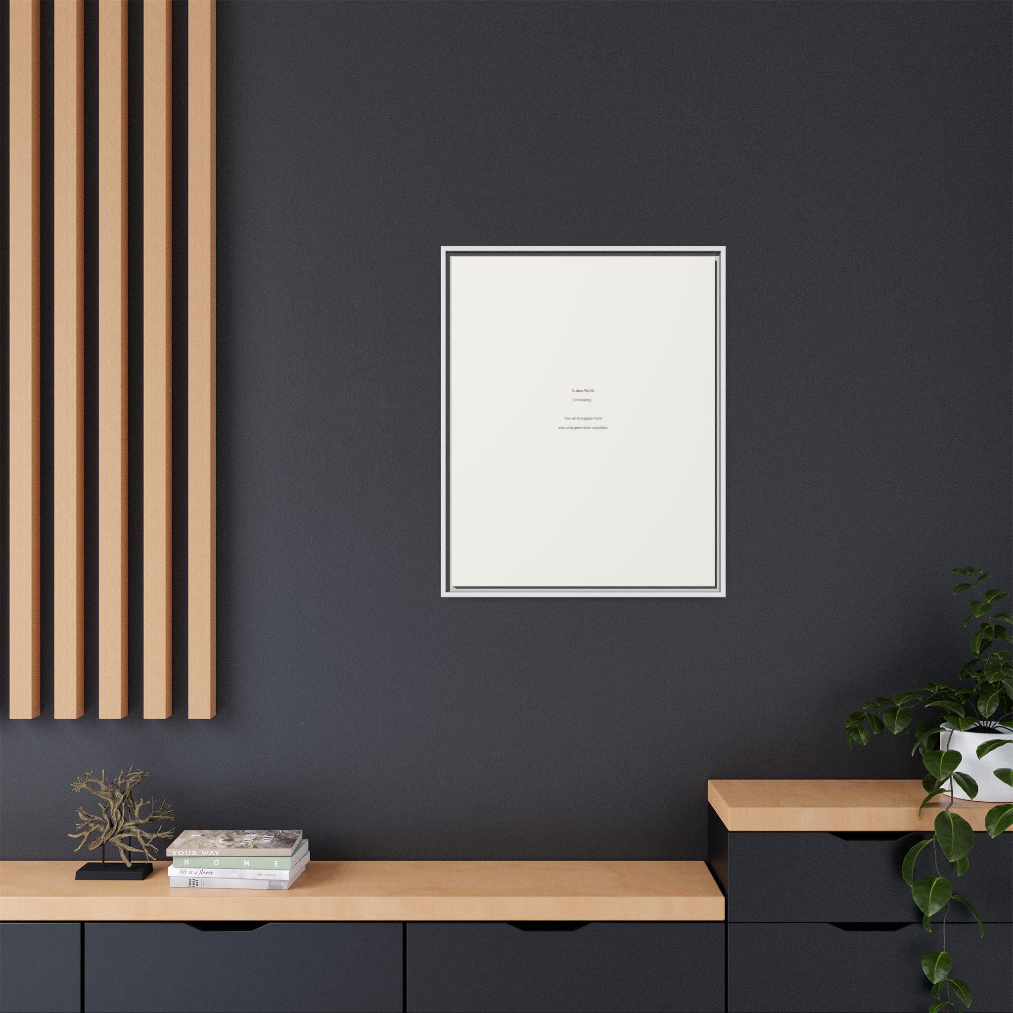 Custom Canvas Framed 24x30 (486de37b)