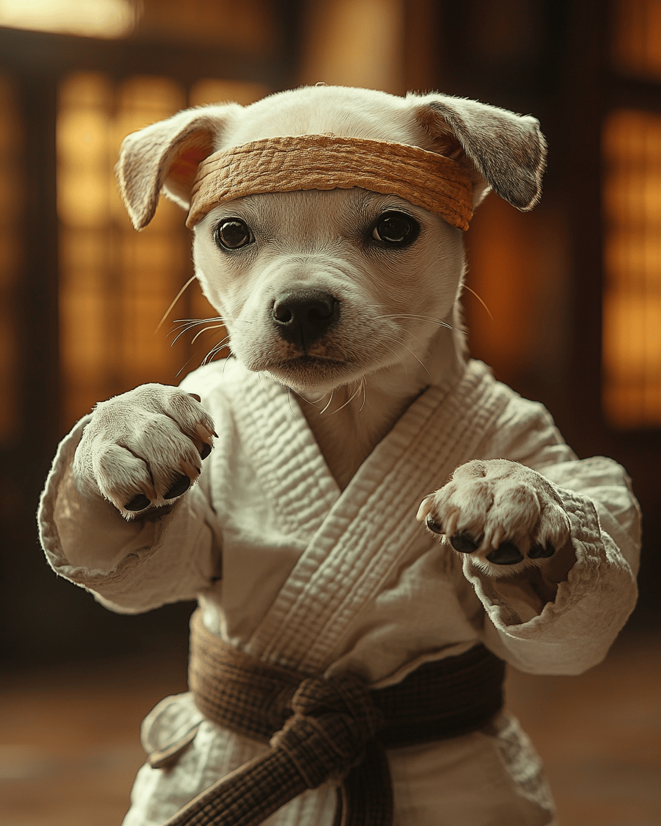 Karate Pup