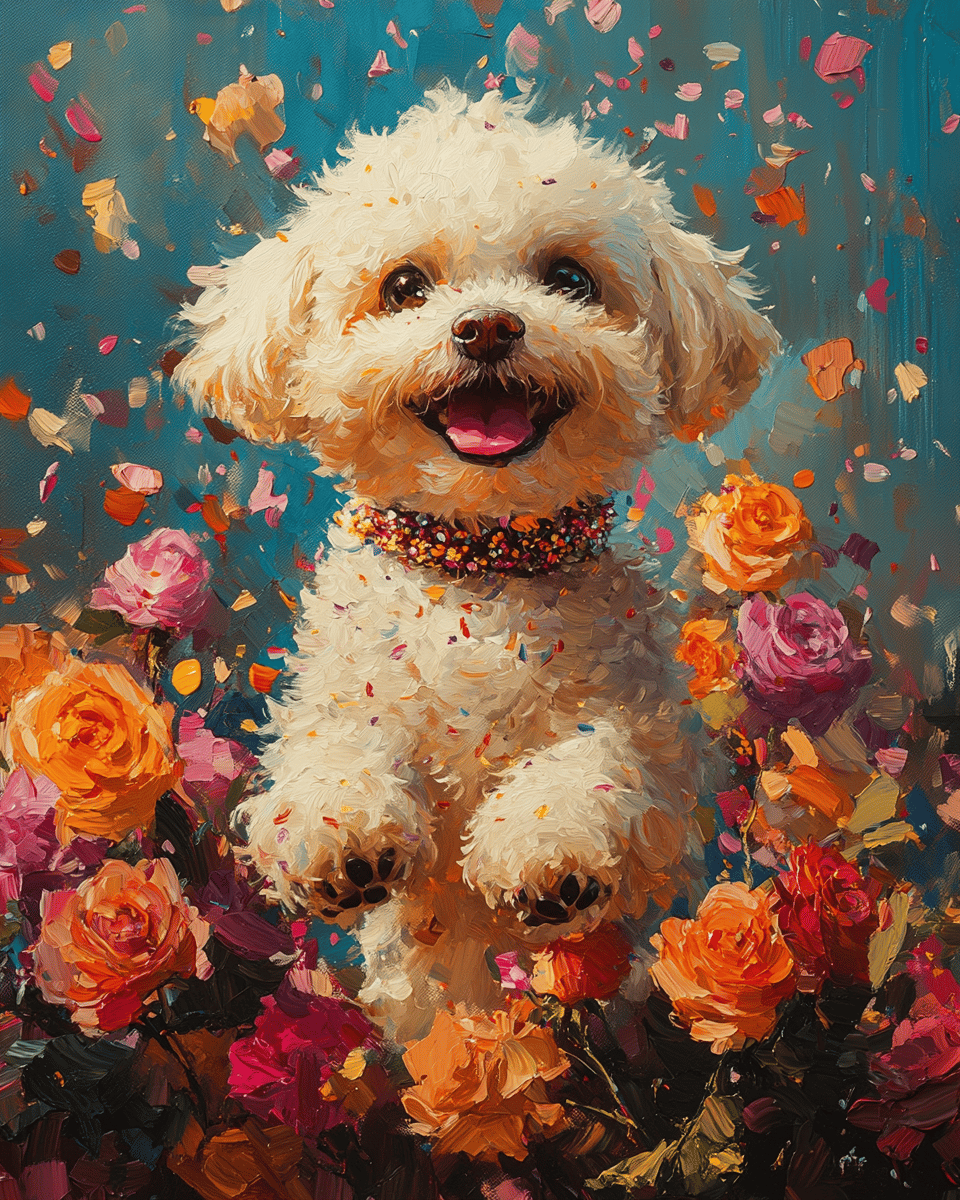 Confetti Blossom Pup