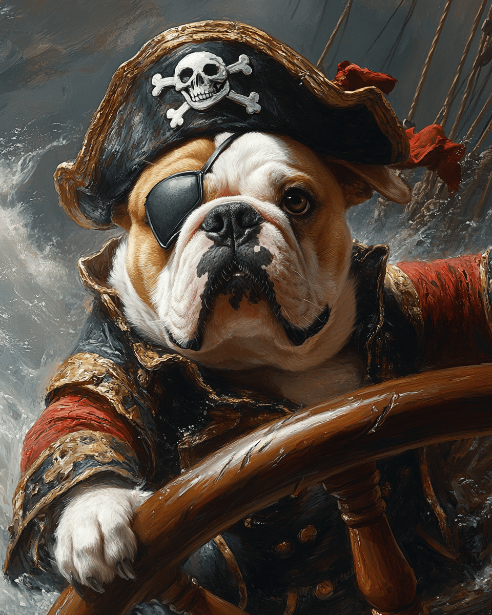 Pirate Captain Pup