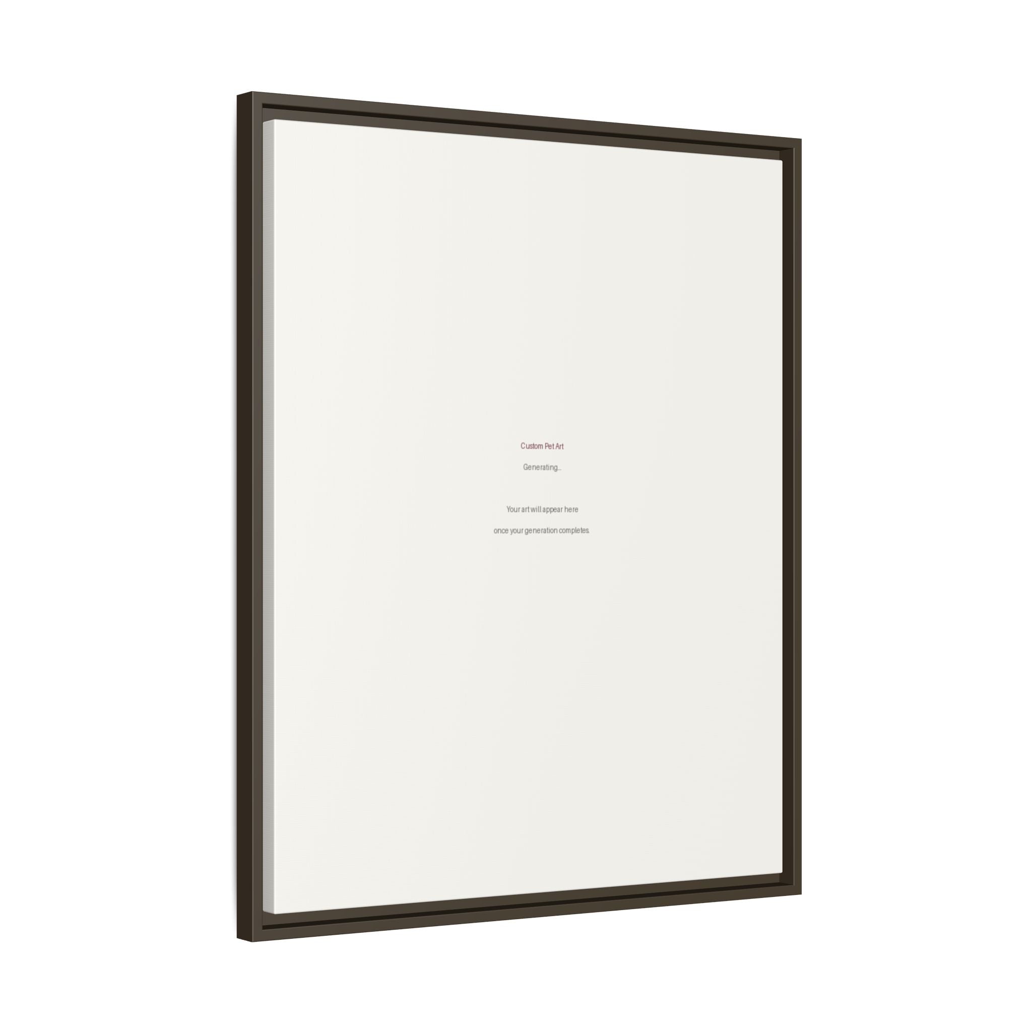 Custom Canvas Framed 24x30 (486de37b)