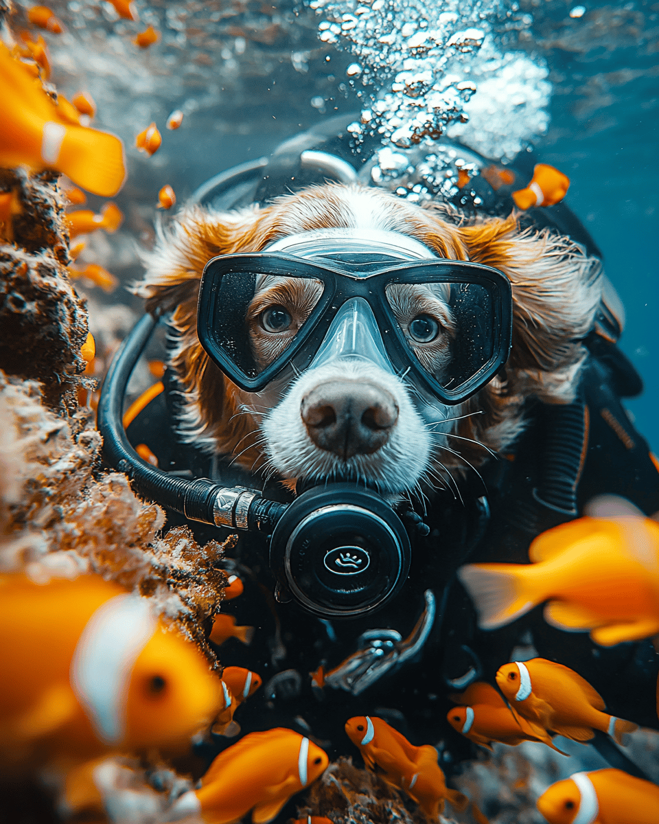 Scuba Adventure Paint By Numbers Kit