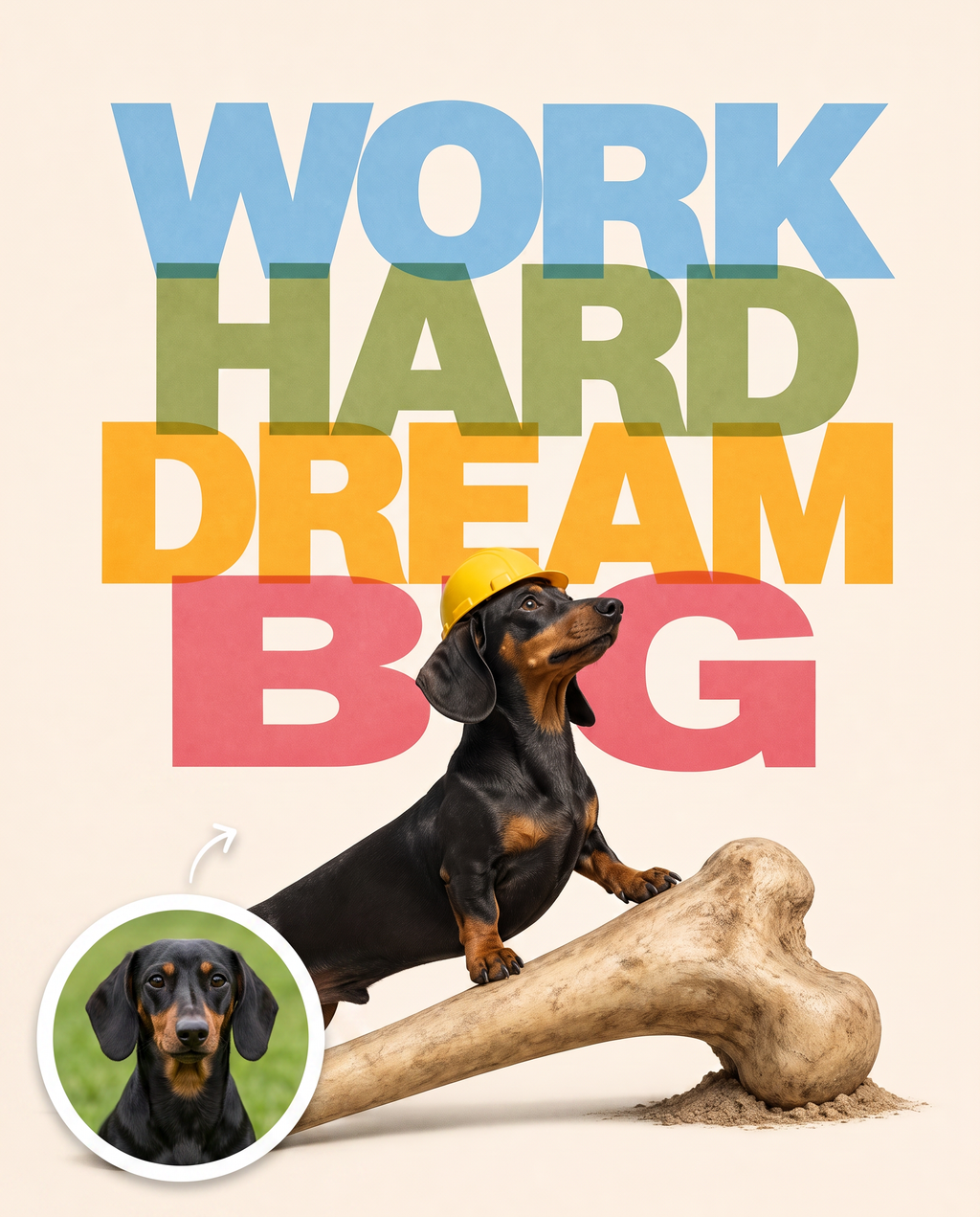 Big Dreams Are Made Of These Custom Canvas Print