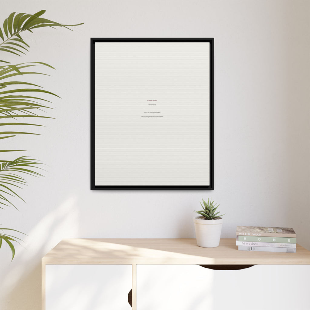 Custom Canvas Framed 24x30 (486de37b)
