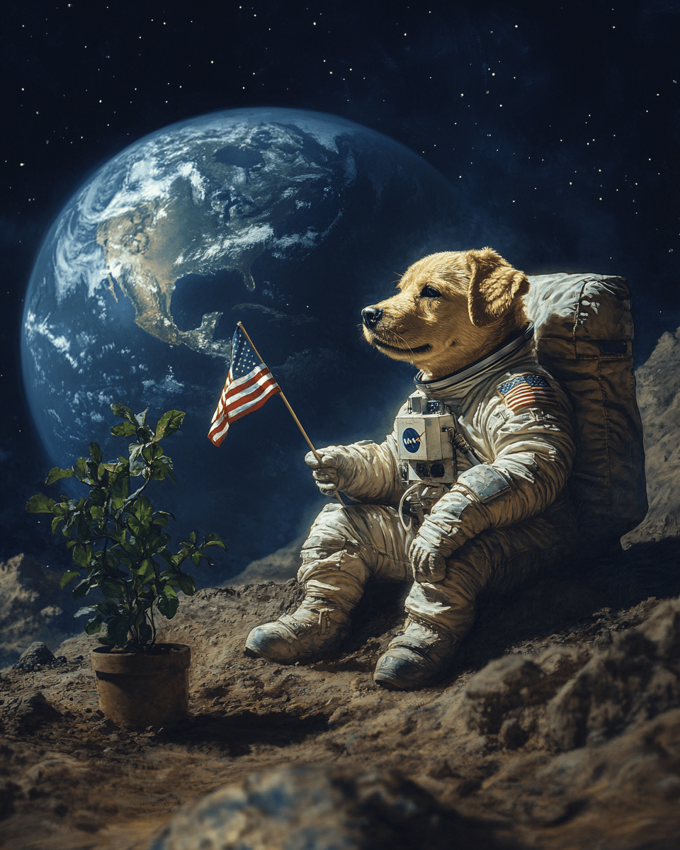 Moon Tree Planter