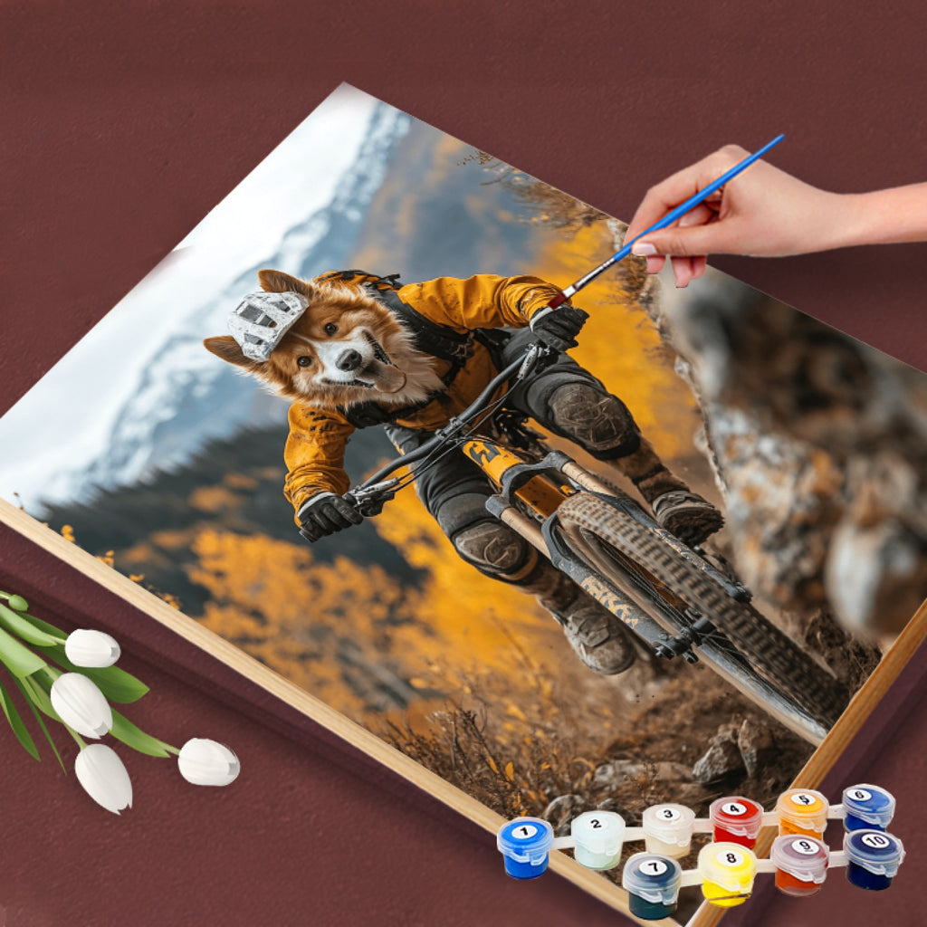 Trailblazing Biker