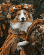 Boho Harp Muse