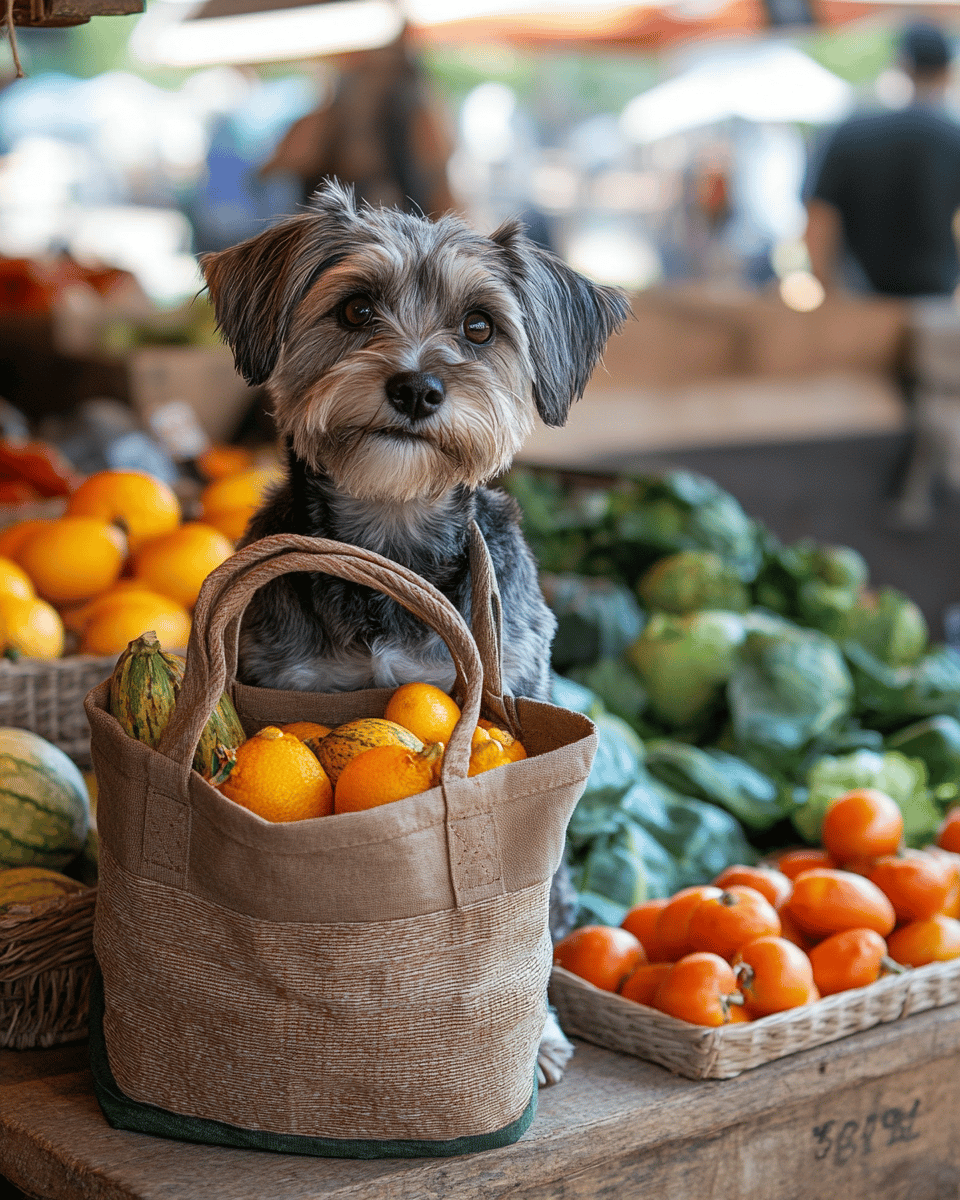 Market Tote Pup