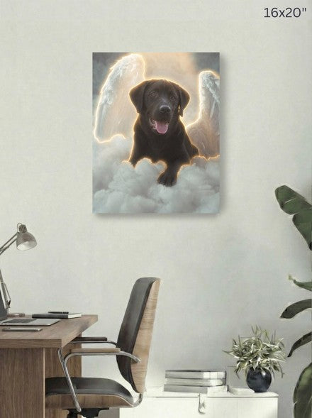 Canvas 16x20 room mockup