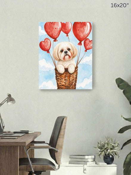 Canvas 16x20 room mockup