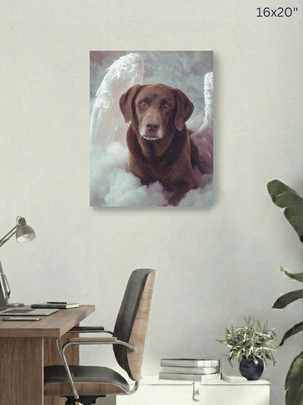 Canvas 16x20 room mockup