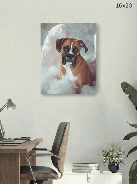 Canvas 16x20 room mockup