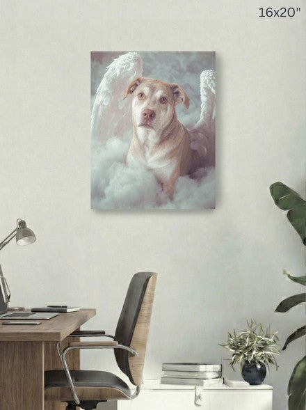 Canvas 16x20 room mockup
