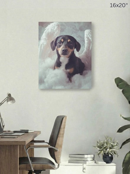 Canvas 16x20 room mockup