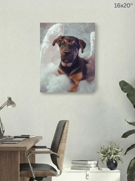 Canvas 16x20 room mockup