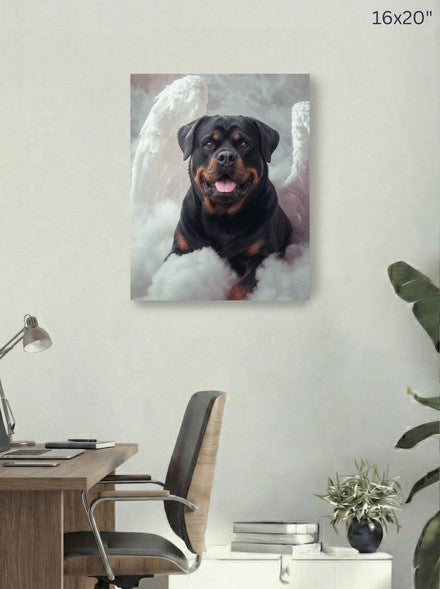 Canvas 16x20 room mockup