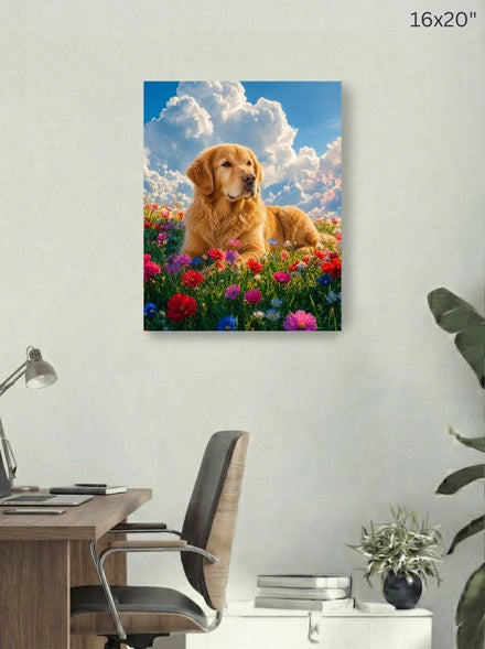 Canvas 16x20 room mockup